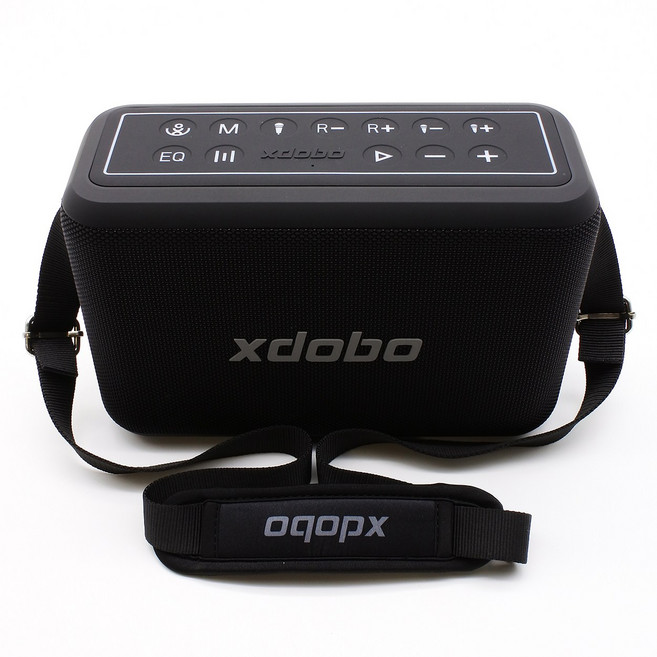 XDOBO 喜多寶 X8 PRO 120W 無線K歌麥克風 便攜式藍牙音響, 喜多寶PRO 120w音響 充電頭 肩帶 沒有麥克風跟遙控器跟收納包