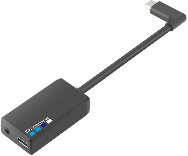 고프로 HERO5 Hero13/12/11/10/9/8/7/6/5 블랙 프로 3.5mm 마이크 어댑터 세트 마이크로폰 어댑터 액세서리, 01 블랙 컬러