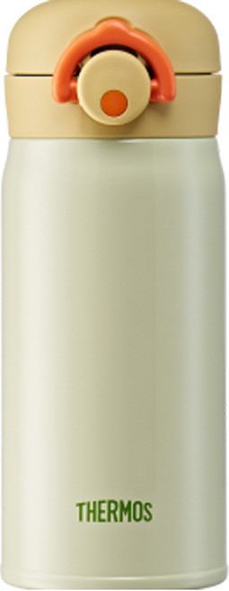 써모스 텀블러 마이 디자인 보틀 원터치 타입 시즌3 350ml JNR-352K, 써모스 JNR-352K-GR 그린, 1개