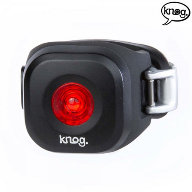 [노그]블라인더 미니 도트 후미등 블랙 자전거 라이트, 1개