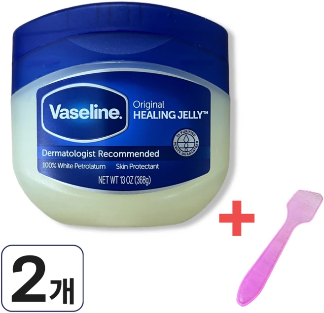 바세린 오리지날 얼굴에 바르는 바디크림 발각질 마사지 고보습 효과 립밥 1+1, 1개, 736g - 쿠팡