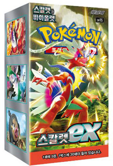 포켓몬카드 스&바 확장팩 스칼렛 ex 30팩 1상자, 스칼렛ex, 1개