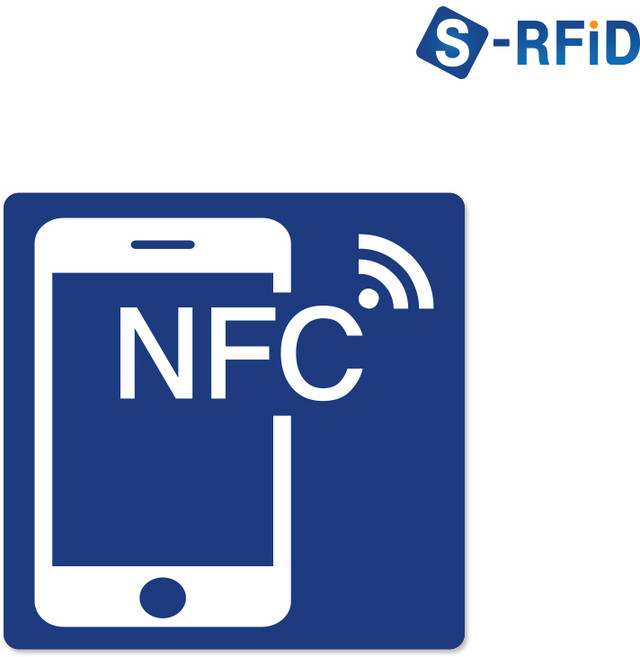S-RFID NFC 태그 스티커 칩 라벨 카드 인쇄 제작, 1개, 10.사각 NFC 스티커 태그(No.80)