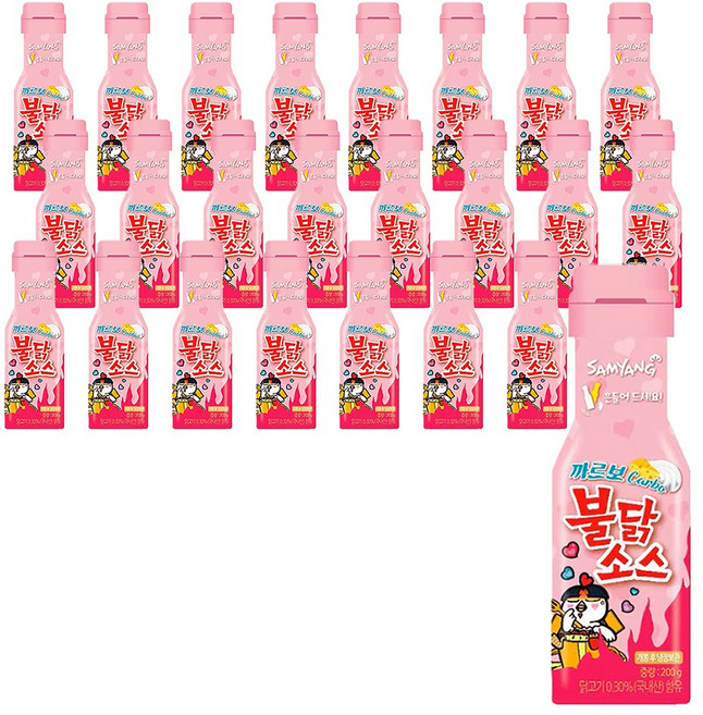헤이지 삼양 까르보 불닭 소스 200GX24개 1박스 까르보불닭소스