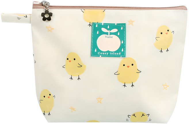 코니아일랜드 어린이집 준비물 방수 파우치, 꼬마병아리