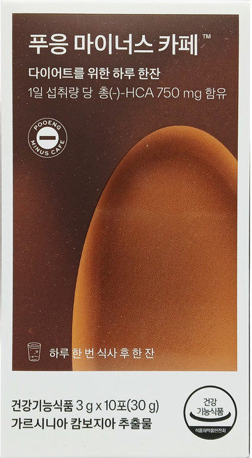 닥터블릿 푸응 마이너스 카페, 30g, 2개