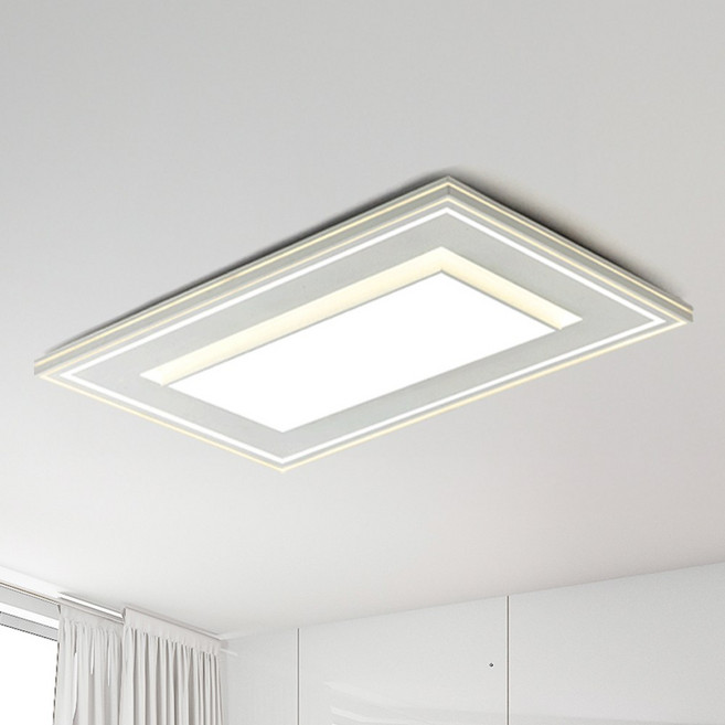 [루미아르떼] 라로제 거실등 200W LED 천장등 화이트