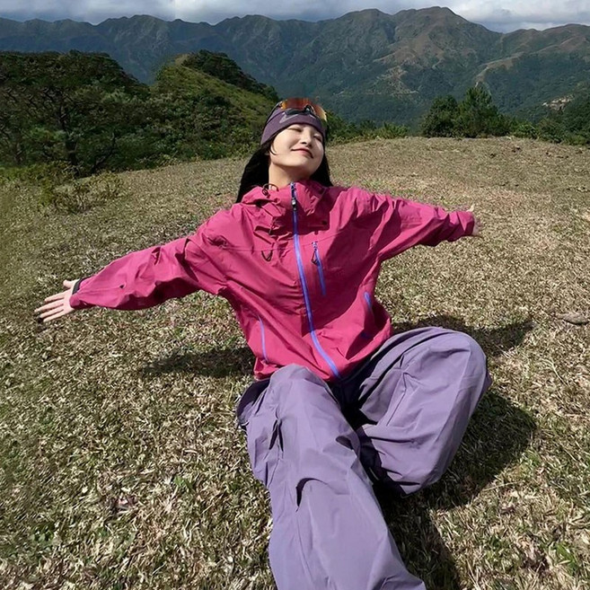 ANYOU 여성 다기능 아웃도어 재킷 3in1 탈부착 방수 방풍 방한 등산복