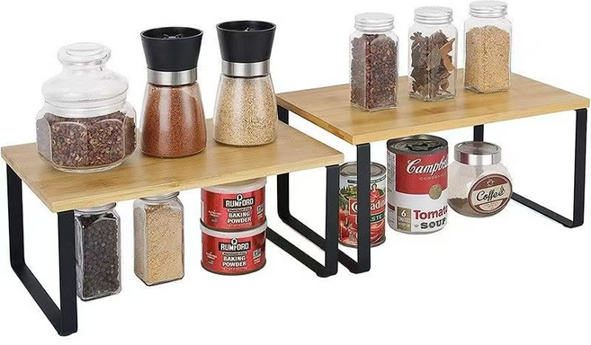 L형 코너 선반 책 소품 정리 공간 활용, 2개, 검은색