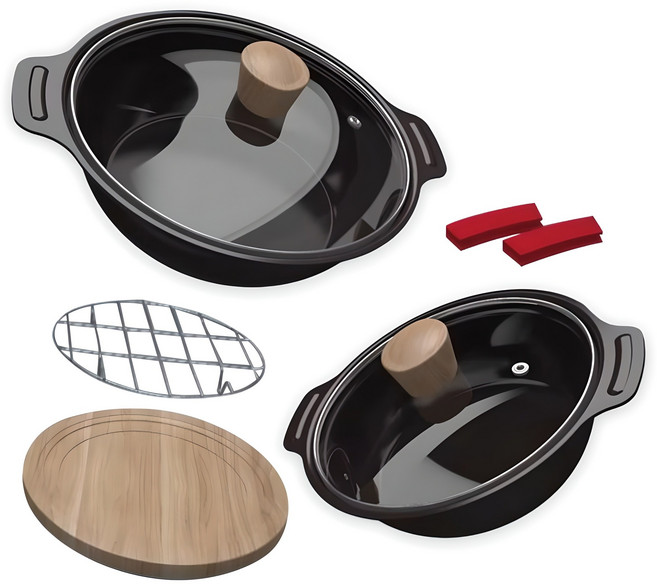 몬타 IH 매직냄비 세트, 혼합색상, 냄비 8종, 1세트