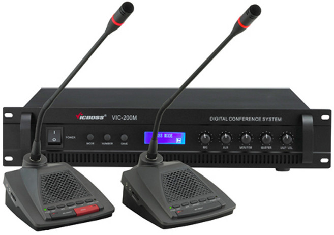 VIC-201 회의용 구즈넥 유선마이크 의장 의원용