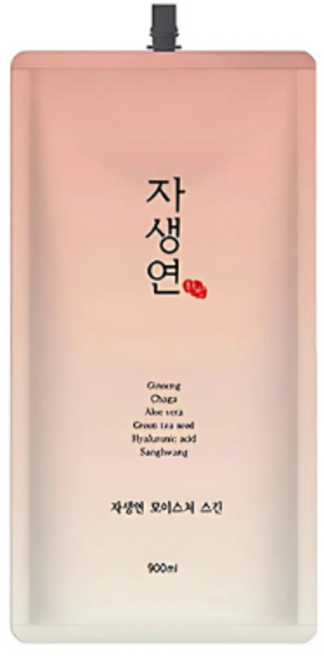 댕기머리 자생연 모이스처 스킨 토너 리필용 여성용, 12개, 900ml