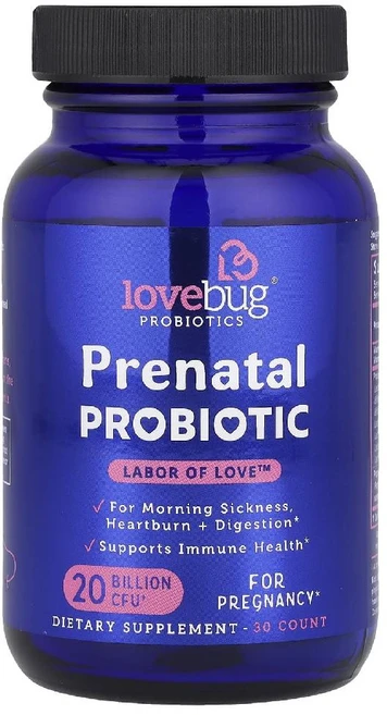 러브버그프로바이오틱스 임산부 임신 200억 프로바이오틱스 유산균 probiotic 30캡슐, 30정 - 쿠팡