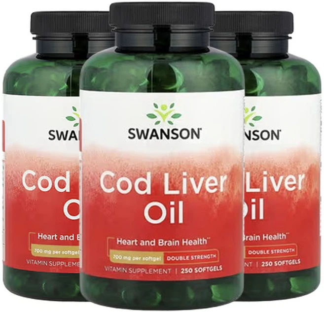 스완슨 대구 간유 250소프트젤, 3개, 250정 - 쿠팡