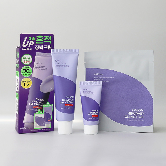 이즈앤트리 어니언 뉴페어 겔크림 50ml+20ml 기획세트, 70ml