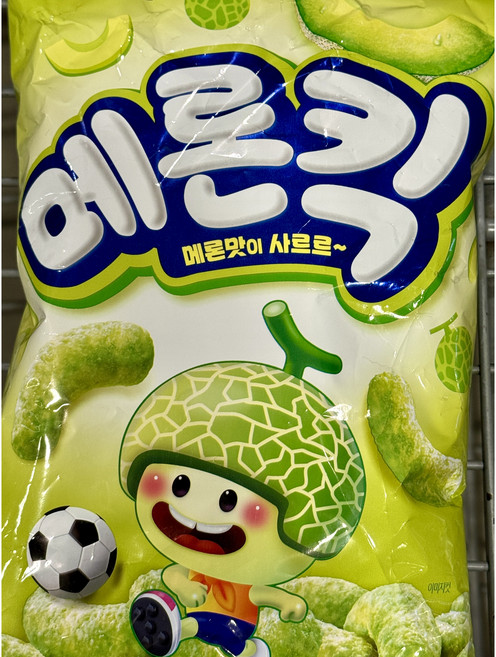 농심 메론킥, 100g, 3개