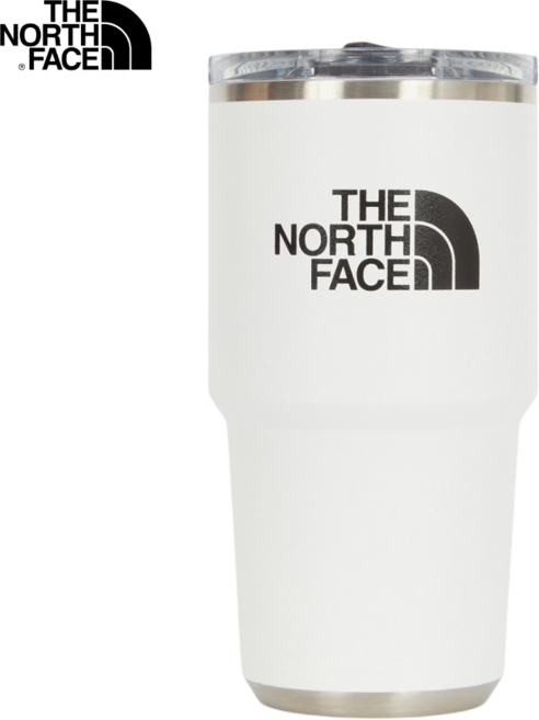 [매장정품] 노스페이스 남여공용 텀블러 등산 낚시 캠핑 트래킹 일상 현장 작업 보온 보냉 텀블러, 스틸화이트(남여), 1개