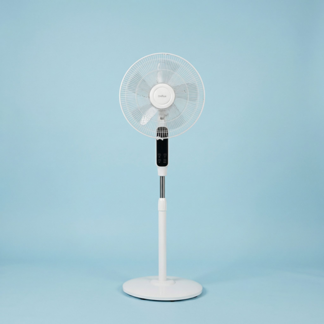 키큰선풍기 40cm 5엽날개 3단풍속 최대139cm 키높이 리모컨 스탠드 거실 가정용 식당 사무실 KC인증