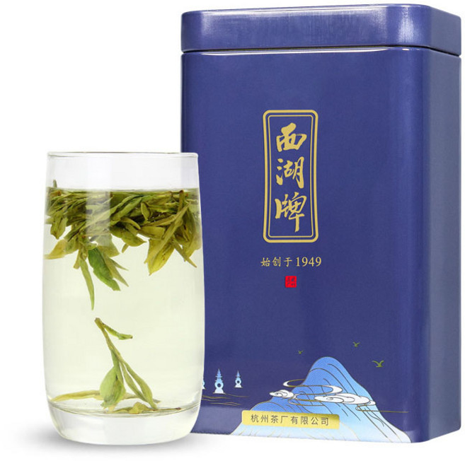 2026년햇차 (해외직구g198)서호패 녹차 월주용정 우전 1급 용정차 용정녹차 100g