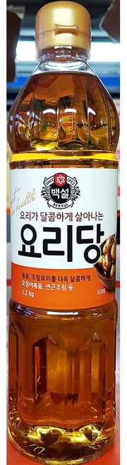 백설 요리당 1.2Kg 볶음 조림요리 올리고당, 1개