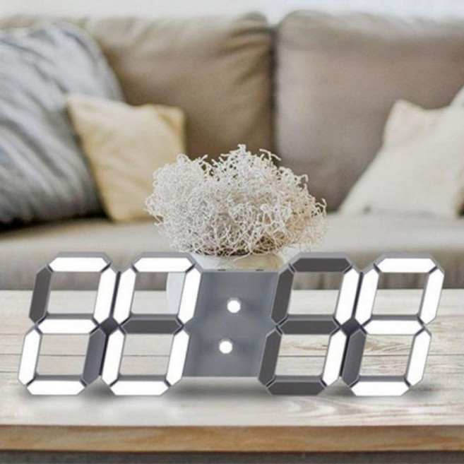 3D LED 벽시계 대형 (38cm) KC인증 인테리어 무소음, 상세페이지 참조