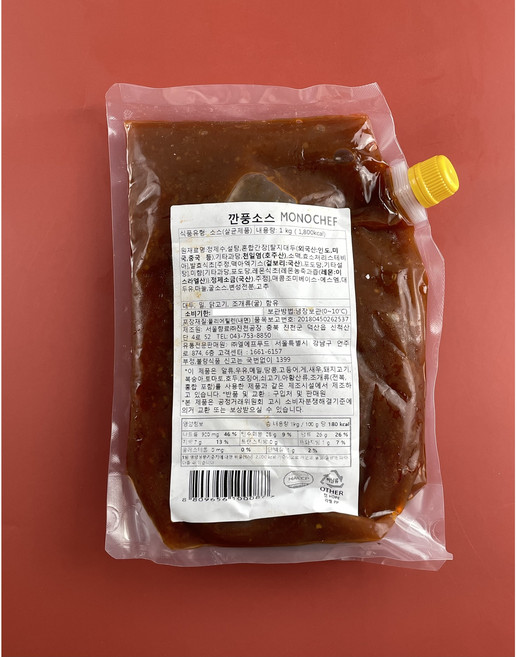 모노쉐프 깐풍소스 1kg, 1개, 1L