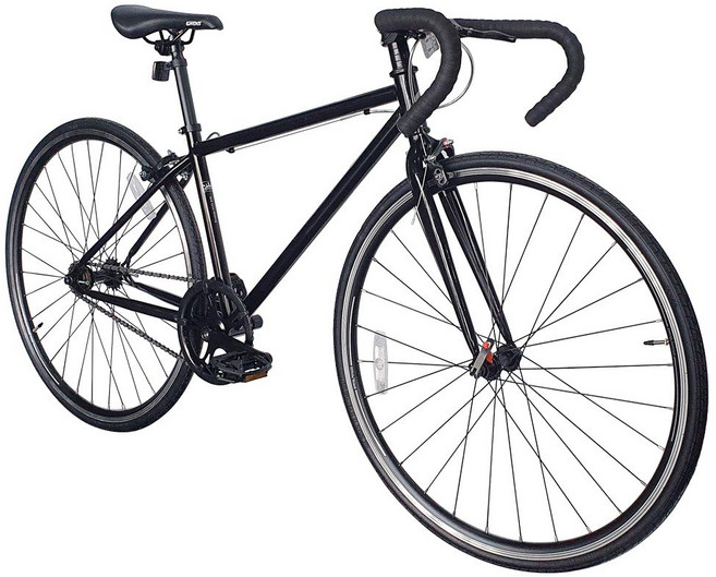 [지멘스자전거] 싱글기어 자전거 STYLE 프레임400 450 학생용 스몰사이즈, [미조립(공구미포함)]유광블랙_450(S사이즈), 1개, 170cm, 450(S사이즈)미조립/기본박스