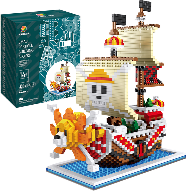 [알꿀밤-나노블럭-해적] Z빅 사우전드 써니호, 1개