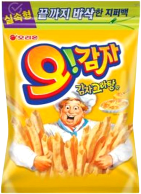 오리온 오감자그라탕 지퍼백, 1개, 202g