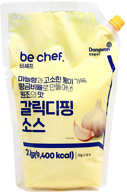 동원홈푸드 갈릭디핑소스2kg, 2kg, 1개