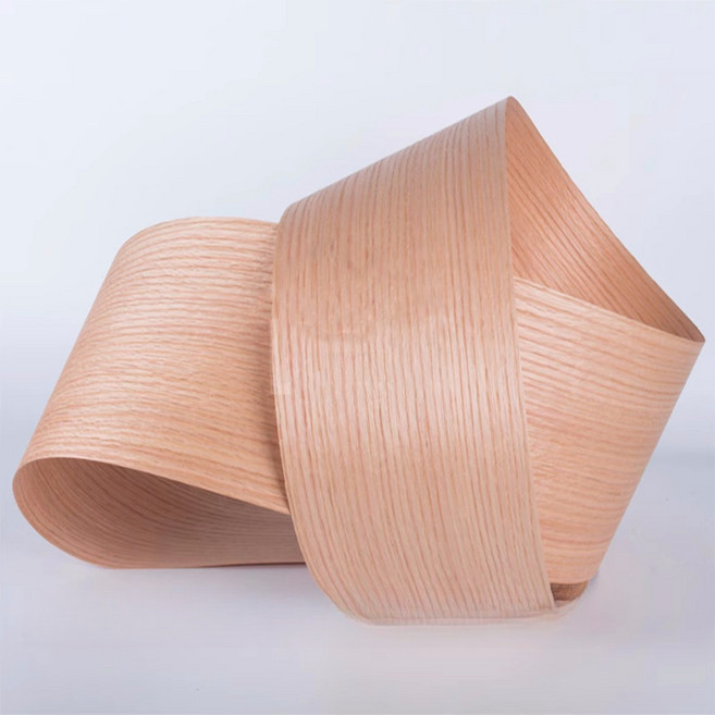 홈데코 천연 레드 오크 베니어 나무 문짝 장식 솔리드 두께 0.2mm 19x250cm, 03 1 sheet, 1개