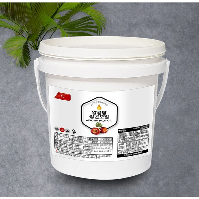 금강월드 알콤팜 팝콘오일, 1개, 1L