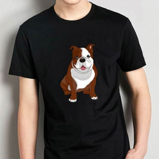 불독 005 30수 빅사이즈 남 여 무지 반팔