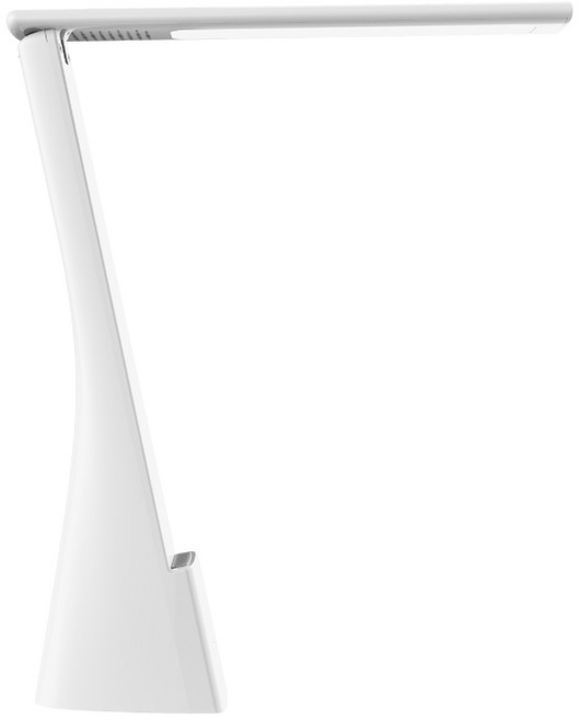 레이 접이식 폴더 LED 스탠드 조명 무선 책상 스텐드 충전 휴대용 밝기조절 시력보호 공부용 램프, 화이트