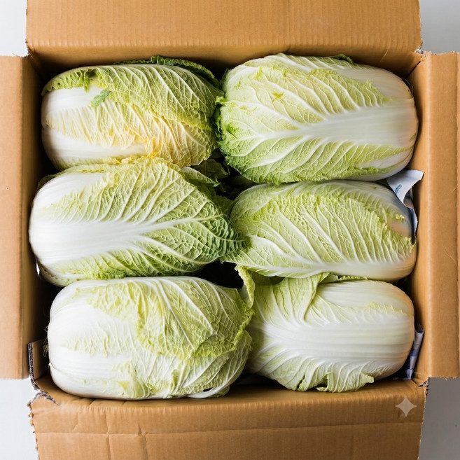 [국내산]싱싱한 여름알배추 겉절이 쌈, 1박스, 4kg