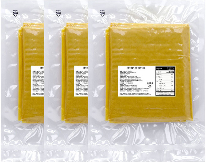 농다원 Non GMO 해썹인증 국산콩 신선 포두부 건두부 두부피, 3개, 1kg