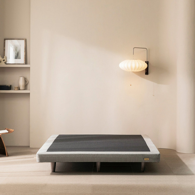 펠리스침대 파운데이션 하단 매트리스 침대 프레임 3colors S/SS/D/Q/K/LK/SK 싱글/슈퍼싱글/더블/퀸/킹/라지킹/슈퍼킹, 100mm/그레이, 그레이