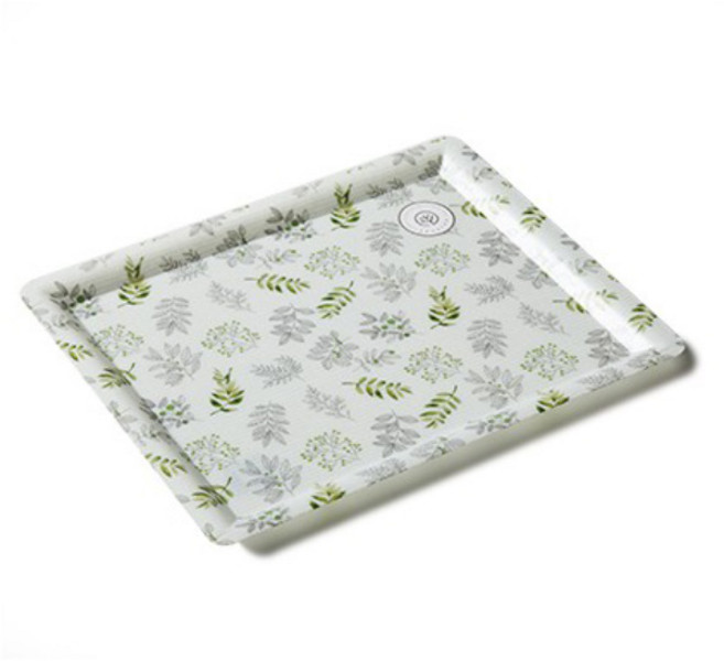 루펜 씸플 논슬립 사각쟁반 대, 1개, 혼합