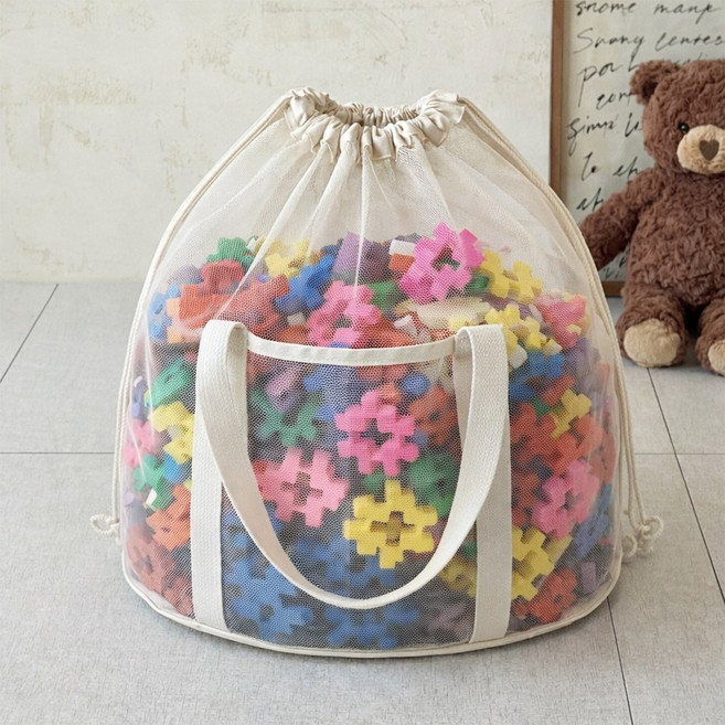 이지몰 레고 블록 수납함 장난감 정리함 투명 보관함, 1개, A타입