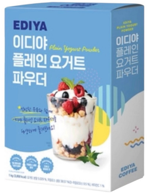 COST EDIYA 요거트 파우더 1kg, 3개, 1개입