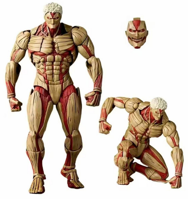 진격의 거인 야마구치 스타일 에렌 코: 장갑 타이탄 조인트 관절 피규어 모델 장식품 도매