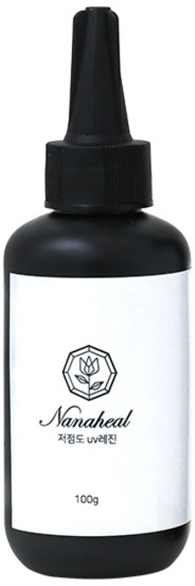 레진공예 UV레진 저점도 아트 공예, UV레진용액 100g, 1개