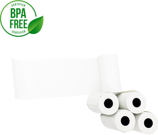 포스앤토너 한솔 포스용지 57X30 30롤(무지) 감열지 영수증종이 PDA 휴대용단말기 타코메타 카드기용 BPAFREE/P