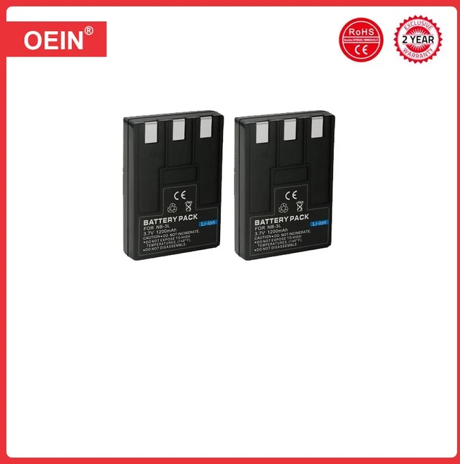 1PCS 1200mAh NB-3L 배터리 Canon IXUS IIS SD110 IXY L2 L4 30A S700 750 PC1060 PC1114 카메라, 05 2battery