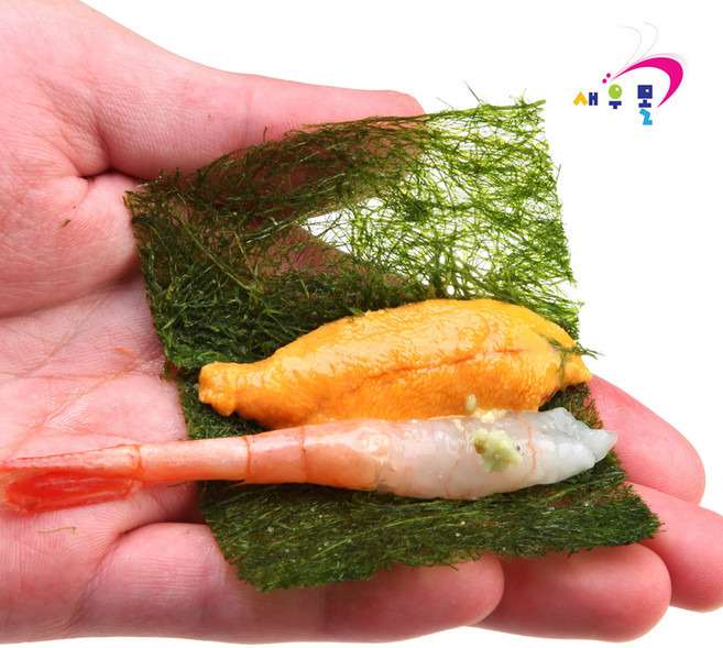 꿀조합 홈마카세 오마카세 2인분 단새우 딱새우 달마새우 성게알 감태 생와사비 회간장 초대리 드라이+보냉팩, 1세트, 제주 딱새우회(소)125g+기본구성