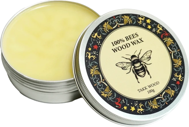 [사포증정/100g] 국내제작 천연 비즈 고체 우드오일 나무오일 탁우드 원목도마 원목식기류, 1개 - 쿠팡