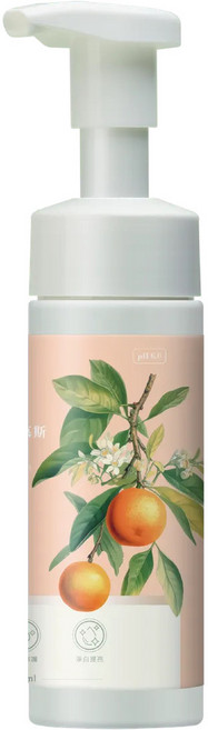 ECOLUXE艾蔻斯 淨透涼白洗顏慕斯 柑橘香, 1個, 180ml
