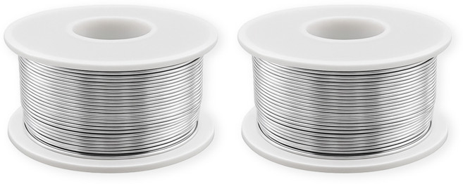 오름 납땜용 와이어 고순도 무세척 다기능 저온 수리 용접봉 수리세트 납땜선, 2개, 단일모델