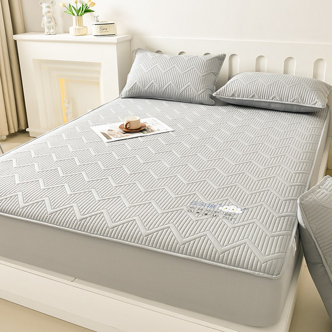TPU 방수 매트리스커버 A타입 방뇨 방진드기 통기성 뛰어남 미끄럼방지 기계세탁 안심 잠자리 침대보호대 싱글/더블/퀸/킹