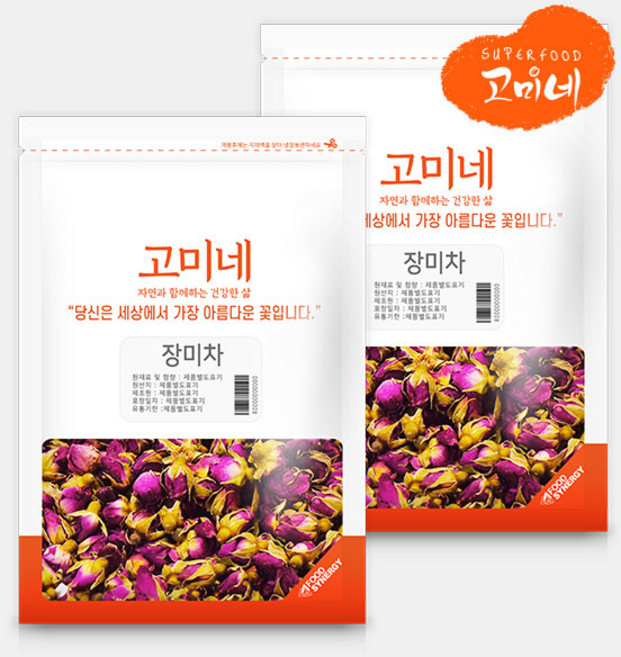 고미네 장미차, 40g, 1개입, 2개